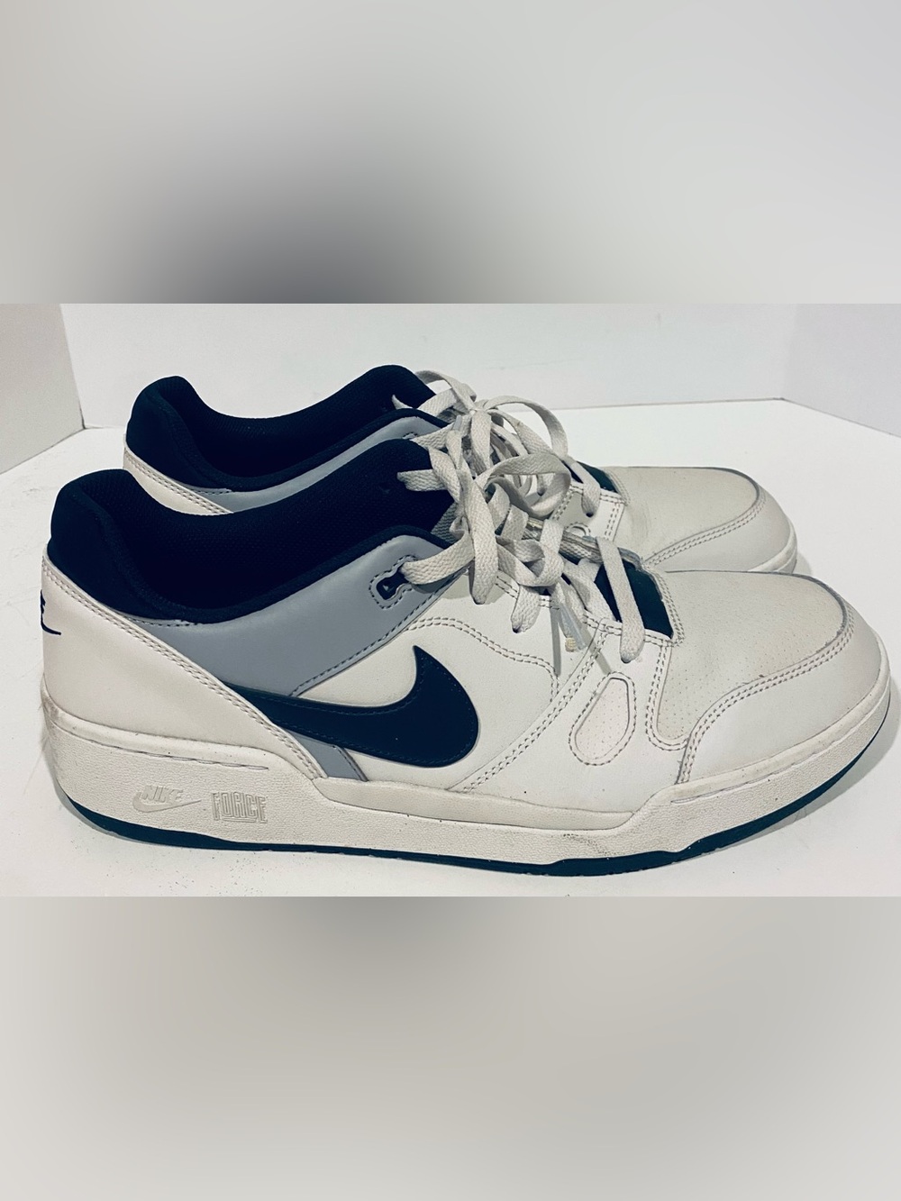 Nike Full Force Low Platinum Tint Dark Obsidian Grey FB1362-002 Men's Size 13
